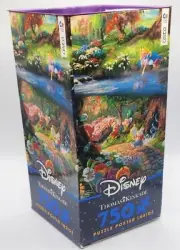 Disney Thomas Kinkade "Alice In Wonderland" 750 piece 2016 Ceaco Puzzle NOB
