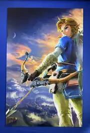 The Legend Of Zelda Breath Of The Wild 11x17 Nintendo 2017 Promo Poster Print