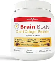 Brain Body Collagen Peptides Powder - Vital Proteins from Collagen Peptides Powder Supplement for Skin, Muscle, and Joints - Collagen Supplements for Women and Men - 25 Servings - 997 Grams