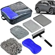 Car Cleaning Kit, 6X Car Cleaning Tools Kit, Car Cleaning Tools Kit, Car Care Cleaning Set, Efficient Safe Cleaner Tool for Men Car Dad Truck