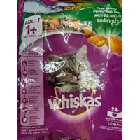 在飛比找蝦皮購物優惠-偉嘉 Whiskas 貓咪飼料 貓食品 多款可選擇