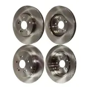 Front and Rear Brake Disc 4-Wheel Set for Honda CR-V 2007-2016/Acura RDX
