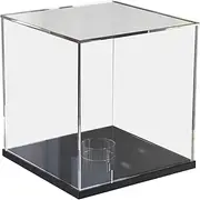 Clear Acrylic Display Case for Soccer Ball Display Box Holder for Full Size Basketball for Soccer Volleyball Sports Souvenirs