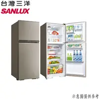 在飛比找myfone網路門市優惠-SANLUX台灣三洋 321公升1級能效變頻雙門冰箱 SR-