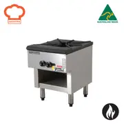 Goldstein Gas Stock Pot Boiling Table Floor Mounted, Single Dual Ringed Burner 457 X 457 mm SP1855FFD