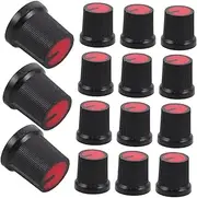 LALADEFIEE Volume Knob for Electric Guitar 50pcs Wh148 Plastic Potentiometer Knobs Bass Guitar Parts Caps and User-Friendly
