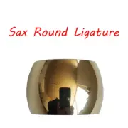 Saxophone Round Copper Ligature Alto Saxophone Ebonite Mouthpiece