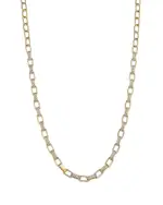 Bloomingdale's Fine Collection Diamond Paperclip Link Collar Necklace in 14K Yellow Gold, 2.7 tcw