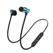 2 Pcs XT11 Wireless Bluetooth Earphone Magnetic Headset Neckband Sport Running Earphones for iPhone 7 X Xiaomi Samsung - Blue
