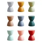 Round foot stool Change shoe stool decor versatile siege small pontoman for