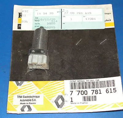 Renault 21 25 Laguna Safrane Master Brake Switch 7700781615 Genuine