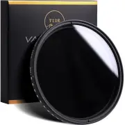 Tide Optics Variable ND Filter (ND2 - ND400) Circular Neutral Density VND