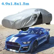 For Ford Mustang GT 193" Full Car Cover Sun Rain Snow Proof Outdoor Waterproof (for: Ford)
