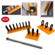 Car Paintless Dent Repair Tool Set Glue Tabs Pulling Tabs Orange Auto Body Kits