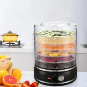 5 Trays Food Dehydrator Jerky Maker LCD Fruit Dehydrator Dryer 35-70℃ 350W Home