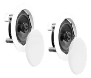 Pyle Home PDIC81RD 8-Inch Two-Way In-Ceiling Speaker System (Pair)