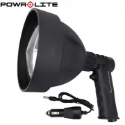 Powa Lite Rechargeable LED 15W Spot LIGHTS PIG HUNTING FOX HUNTING SPOTLIGHTING