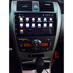 豐田Toyota 10~10.5代Altis安卓影音機 音響主機 藍芽 電視  導航 Android系統