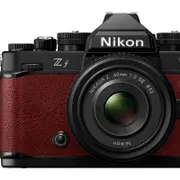 Nikon Z f Mirrorless Camera (Bordeaux Red) with 40mm f/2 Lens