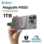 ORICO 2000MB/s Portable State Drive Magnetic for iPhone 16 15 Pro/Max 4K HDR