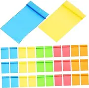 FONDOTIN 500Pcs Colored Self Sealing Bags Resealable Jewelry Storage Pouches Small Sealing Bags for Crafts and Accessories Convenient Each