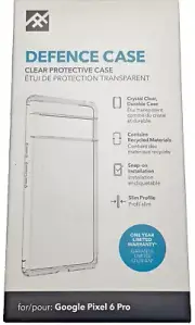 ZAGG IFROGZ Clear Case Cover for Google Pixel 6 PRO Protective Hard clear case