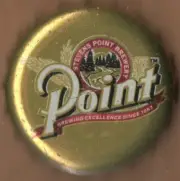 USA Plastic Lined Beer Crown Bottle Cap: Stevens Point Brewing (used)