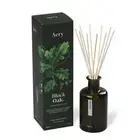 AERY LIVING Botanical Green 200ml Reed Diffuser - Black Oak