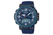 Casio PROTREK PRG-601YB-2 Climber Line Triple Sensor Solar Men's Watch (Blue, Cloth Band) (2Y Replacement Warranty) PRG601YB-2
