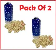 2 Pack Of Snowy White Chocolate Popcorn (8 oz.)