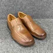 CLARKS Escalade Step Slip-On Loafer Shoes Men's Size 9.5 Brown