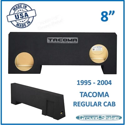 Toyota Tacoma Single Cab / Regular Cab 1995-2004 8" Sub Box Subwoofer Enclosure
