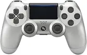 Venture Verse Wireless Controller made for PS4,Wireless Remote Control Compatible with Playstation 4/Slim/Pro,with Double Shock/Audio/Six-axis Motion Sensor(Silver)