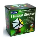 TOSY Magnet Pyramid Glow - 1 Cube Transforms into 1 Billion Shapes (Bunny, Eg...