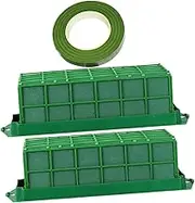 1 Set Floral Foam Cage for DIY Flower Arrangements Floral Foams with Tape for Home Decor and Flower Shop Use Easy to Use for Random Color