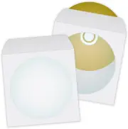 CD/DVD Envelopes, White, Pack of 100 (62903)