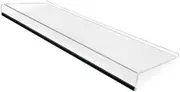 Desk Keyboard Stand, 5mm Thick Premium Acrylic Keyboard Riser Ergonomic Tilting Computer Keyboard Stand for Home Desk