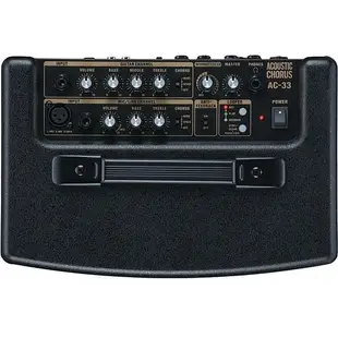 【六絃樂器】全新 Roland AC-33 攜帶式木吉他音箱 烏克麗麗音箱 / 街頭藝人 可裝電池