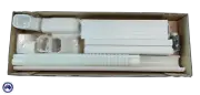 SplIt System Air Conditioning 80mm Ducting Kit with Mounting Block Set