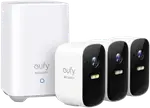 eufy 2C Pro 2K Security System & Homebase (3 Camera)