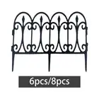 Garden Picket Fence Ornament Flower Edging Panels for Park