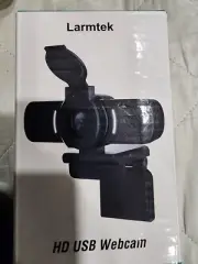 LarmTek Computer Camera with Microphone, 1080P Webcam with Webcam Cover...