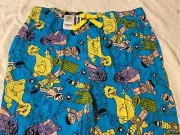 COOKIE MONSTER Big BIRD Oscar Sesame Street New MENS Pajama Sleep LOUNGE Pants