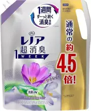 Downy Super Deodorant 1WEEK Softener Relaxing Aroma Refill 1790mL (approx. 4.5