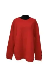 Champion Pullover Red Crewneck Sweatshirts NWT Top (Size XL)