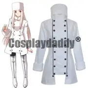 Fate/Zero Irisviel von Einzbern Iri Winter White Outfit Cosplay Costume