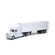 NewRay Licensed 1:32 Scale Kenworth T700 Long Hauler Truck Diecast Model White