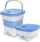 Portable Mini Washing Machine Lightweight Collapsible Bucket - Perfect for Campi