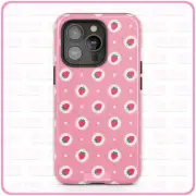 Sweet Strawberry (Lace) iPhone Case Tough Pro 13 Max 16 15 14 MagSafe