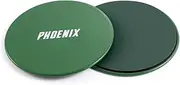 Phoenix Fitness Core Sliders - Dual Sided Gliding Discs for Carpet & Hard Floors for Abdominal and Full Body Exercises at Home or Gym